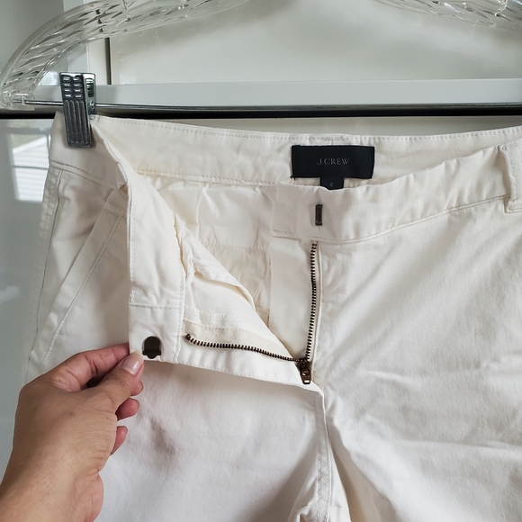 J.CREW Cream colored Women’s Shorts Size 6 - Picture 4 of 8
